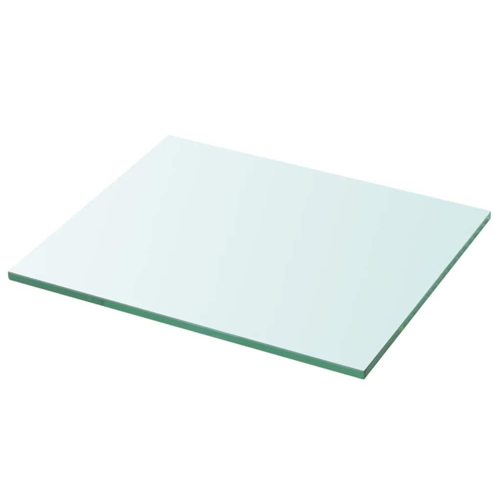 vidaXL Regalboden Transparent 25x0.8x30 cm