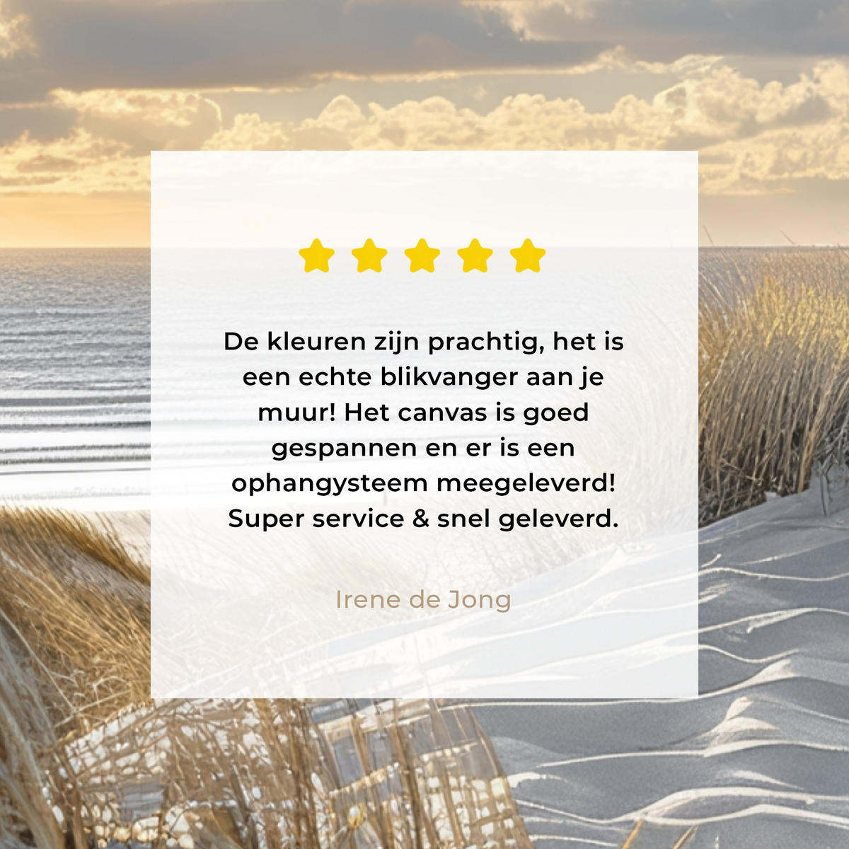 LEINWANDBILD Ausblick - Strand - Dünen - Meer - Natur Wandbild Wohnzimmer 60x80 cm - Sandfarben, Textil (60/80cm) - MuchoWow