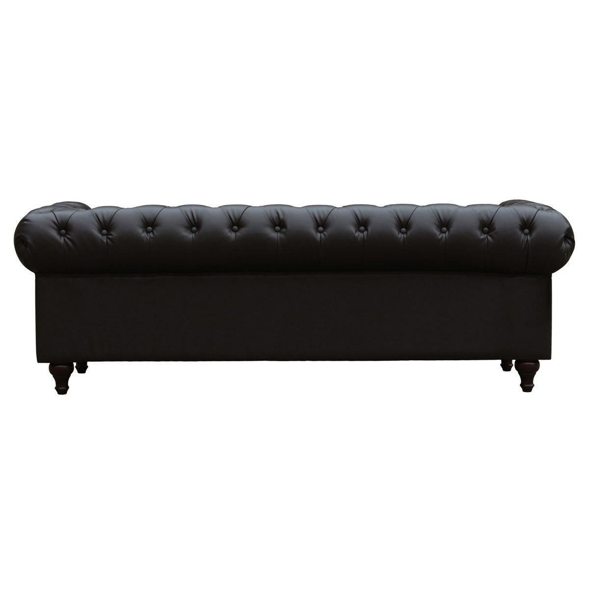 EINZELSOFA - "Aliza" ohne Verstellfunktion - 204 x 80 x 58 cm - 3-Sitzer - Braun - Braun, Textil (80/58/204cm) - Habitat Garten