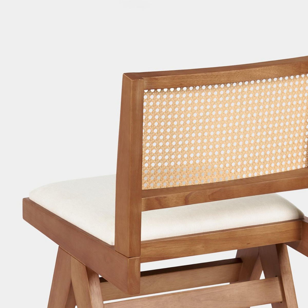 ESSZIMMERSTUHL Nelha Walnuss 45 cm x 82 cm - Walnussfarben, Textil (45/82/50cm)