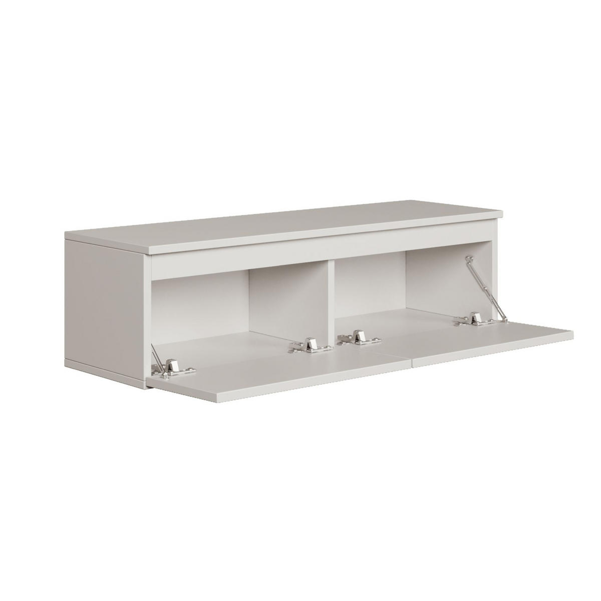 TV-LOWBOARD Bemmi Weiß 100 cm - Weiß, Holzwerkstoff (100/28.4/31.8cm) - Selsey