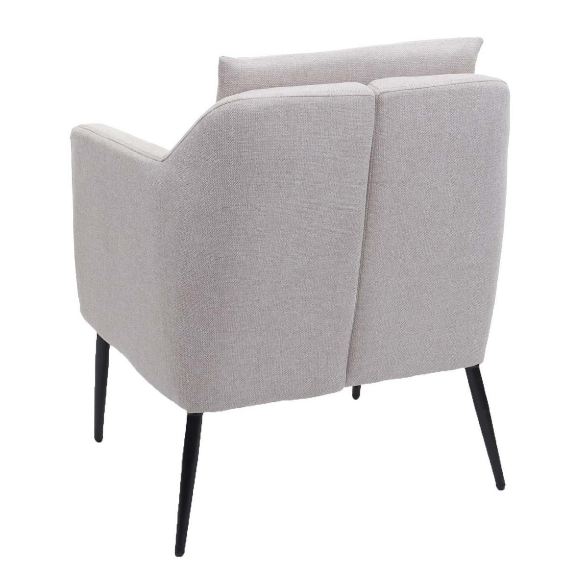 RELAXSESSEL H93A Beige - Beige, Textil (70/92/70cm) - MCW