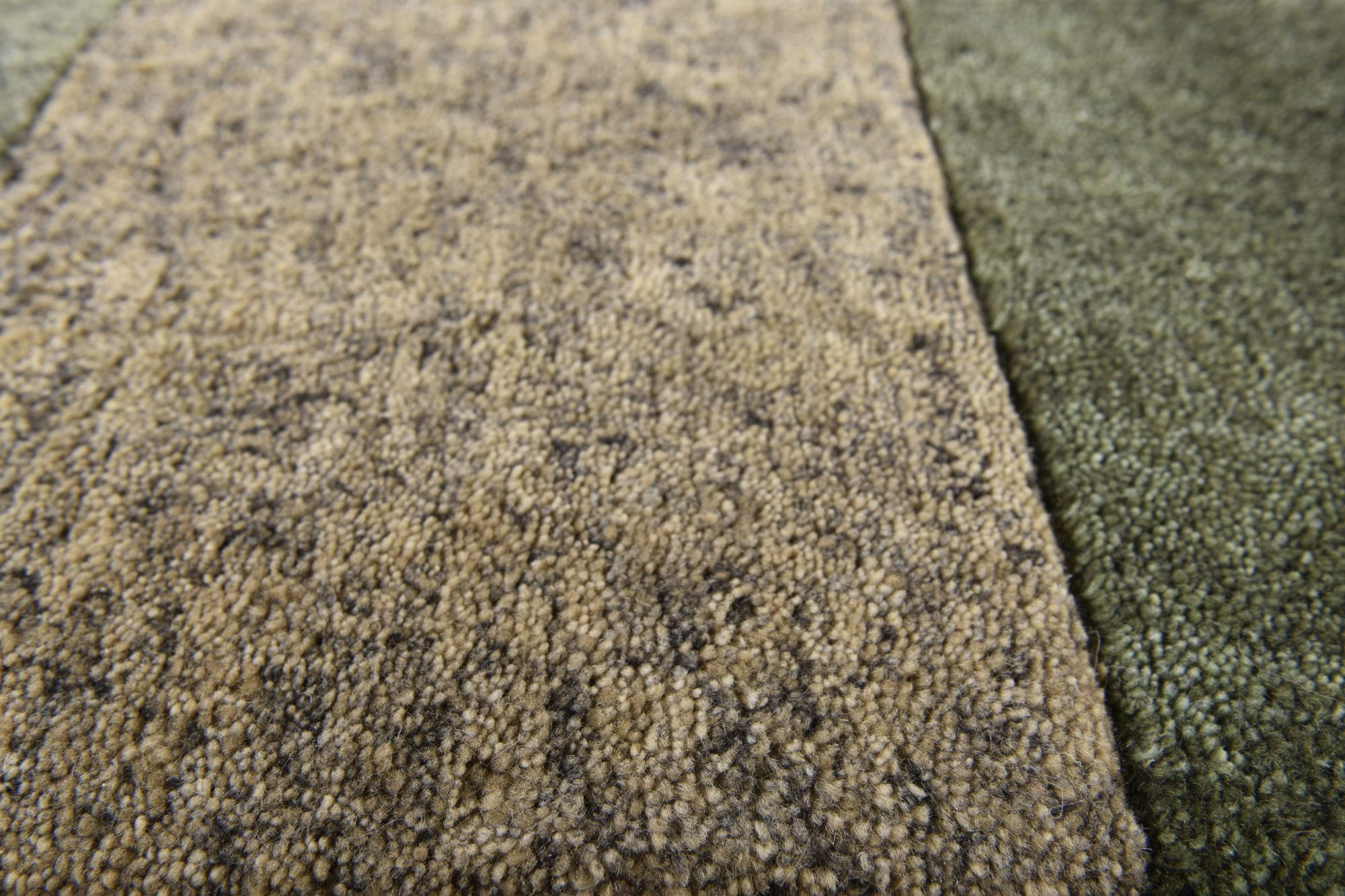 WOLLTEPPICH Dalas 170x240 cm - Grün, Textil (170/240cm) - THEKO
