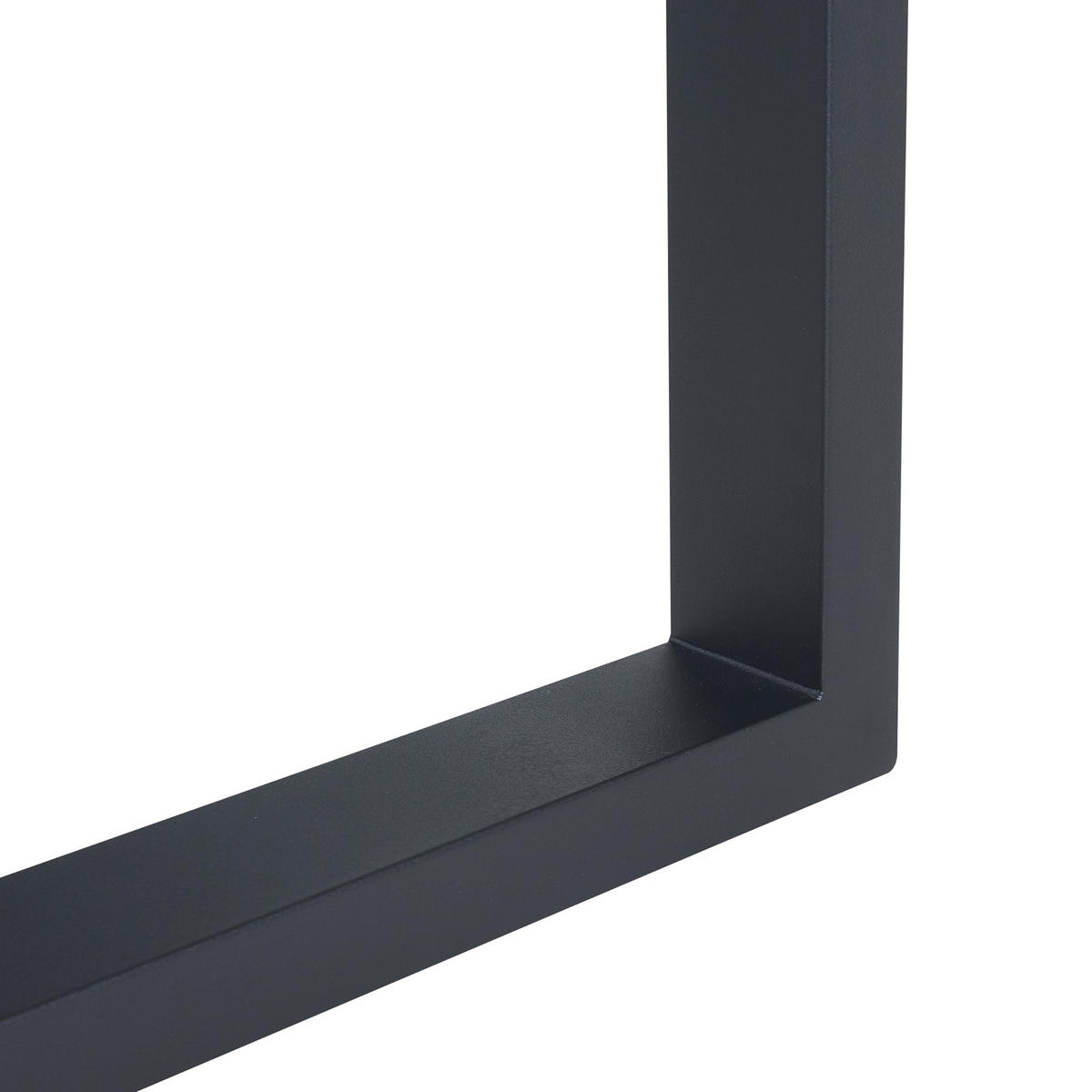 TISCHGESTELL-SET 2 TLG. Makers - Schwarz, Metall (60/72/10cm) - [en.casa]