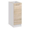 KÜCHENUNTERSCHRANK D30 licht sonoma - Sonoma Eiche, Holzwerkstoff (30/82/44cm) - roe furniture