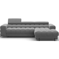 ECKSOFA FELRO mit Schlaffunktion, Bettkasten & verstellbaren Kopfstützen – Modernes Premium-Ecksofa in L-Form - Anthrazit, Kunststoff (181/285cm) - Wohnideebilder