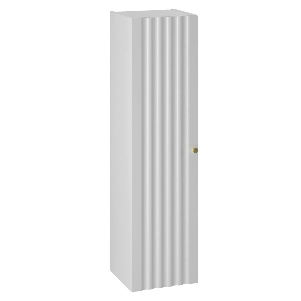 BADMÖBEL 80.6cm Izae 2er-Set Weiß - Weiß, Holzwerkstoff (80.6/52.2/46.5cm) - Petits-meubles