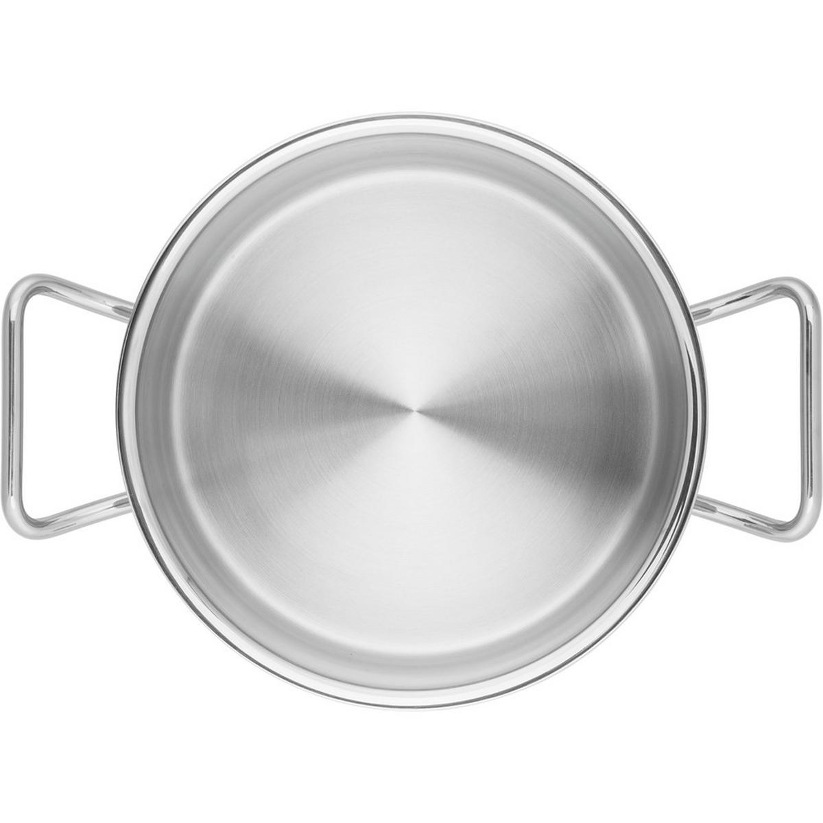 TOPF Silber 36.1/25.8/22.8 cm 651242400 - Silberfarben, Metall (24cm) - Zwilling