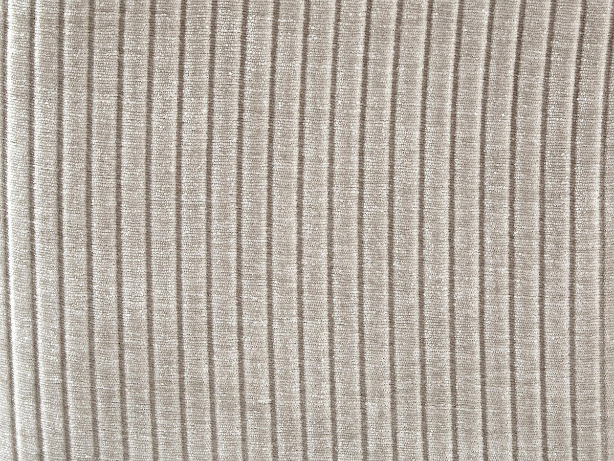 SITZHOCKER - 1 Person - Samt, Stoff - Beige - TIRONO - Beige, Textil (99/46/66cm) - Vente-Unique