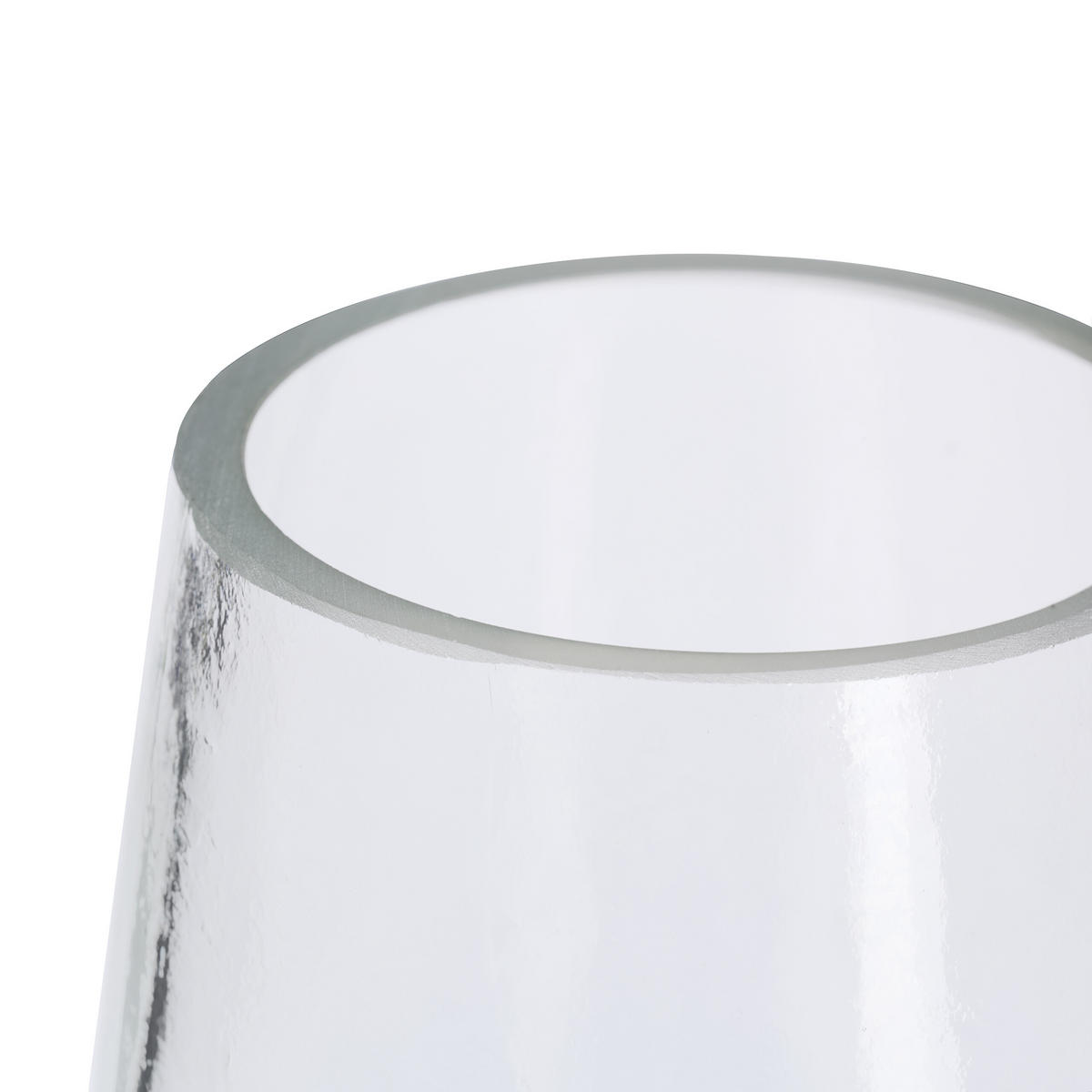 BLUMENVASE - Transparent, Glas (21.5cm) - Relaxdays