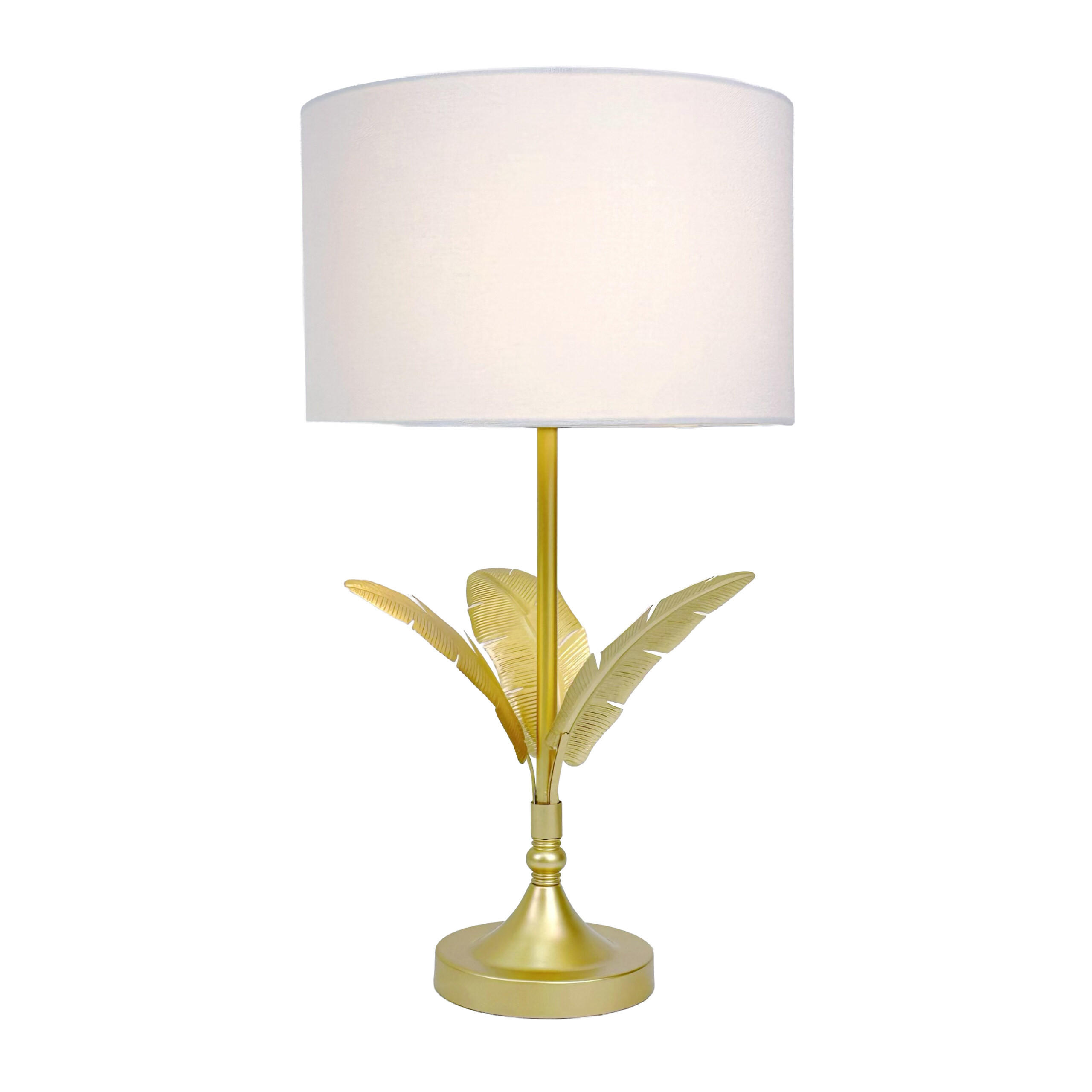 LAMPE - Multicolor, Textil/Metall (28/28/51cm) - Relaxdays