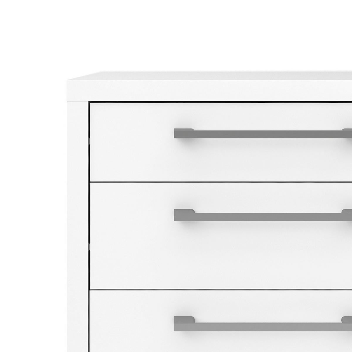 ROLLCONTAINER Weiß - Weiß, Holzwerkstoff (48/68/49cm) - ebuy24