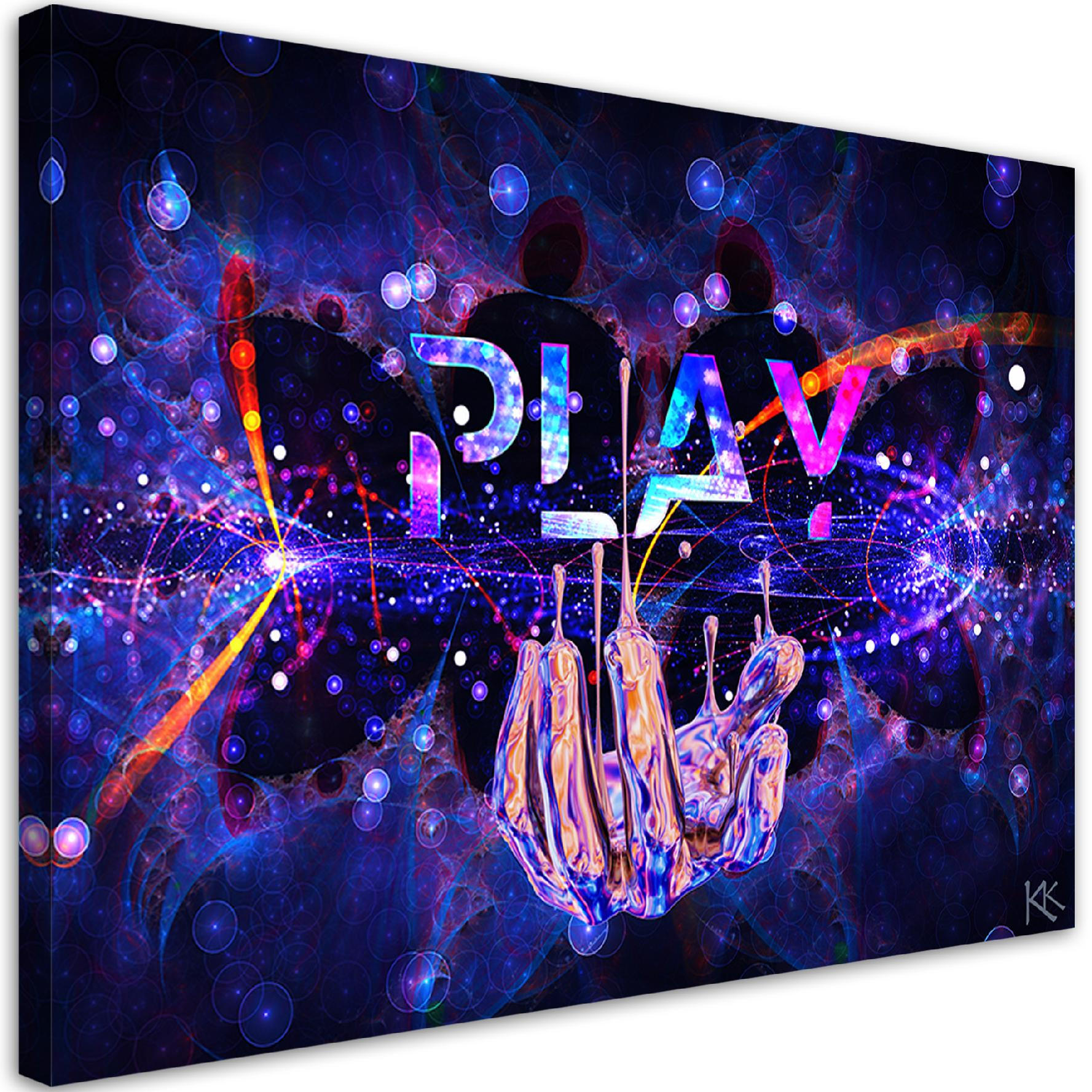 Feeby Wandbild Lila 60x40 cm