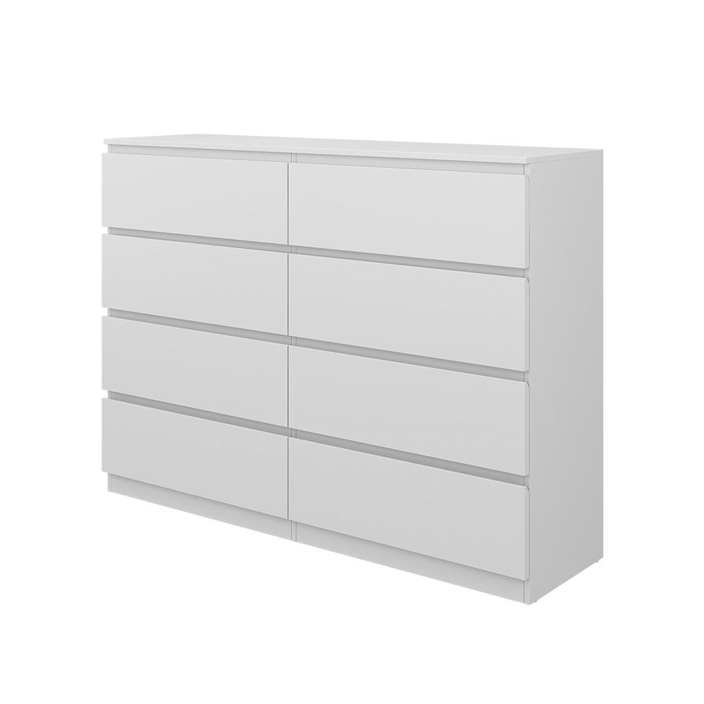 KOMMODE Calisto Weiß 138 x 101.5 cm - Weiß, Holzwerkstoff (39/101.5/138cm) - Vicco