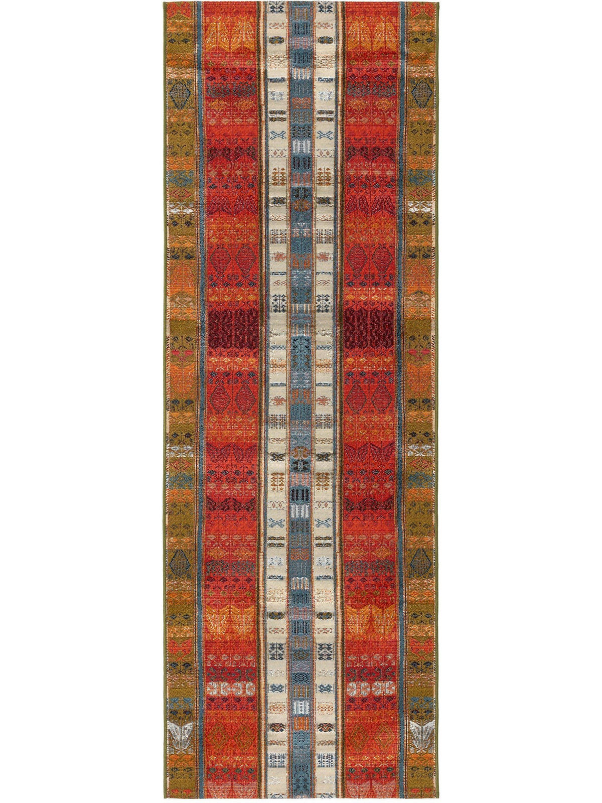 Outdoorteppich Artis Multicolor 80x250 cm - Multicolor, Textil (80/250cm) - benuta Nest