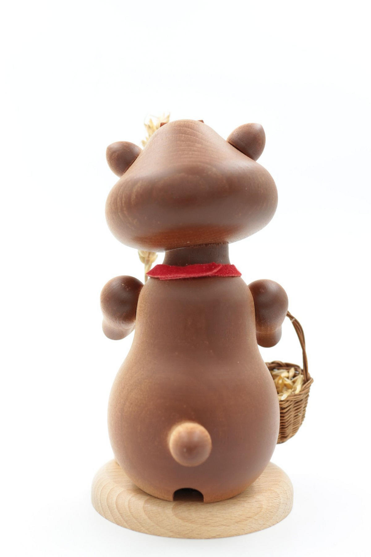 RAUCHFIGUR Hamster Urhamster-Frau 18 cm - Multicolor, Holz (12/18/0.1cm)