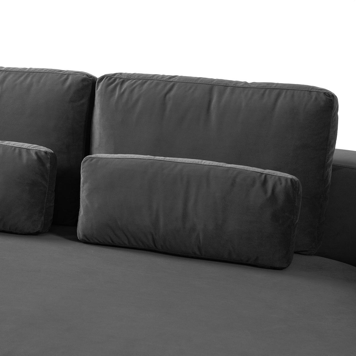 MODULLONGCHAIR - Grau, Textil (194/80/145cm) - home24