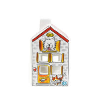 LICHTHAUS Hundeliebhaber in Bunt - 14,50cm - Multicolor, Keramik (8.5/14.5/8.3cm) - Blond Amsterdam