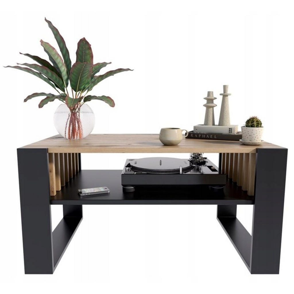 Thumbnail - Matkam Möbel Couchtisch, Mehrfarbig, Holzwerkstoff, 100x50x53.6 cm, Wohnzimmer, Wohnzimmertische, Couchtische