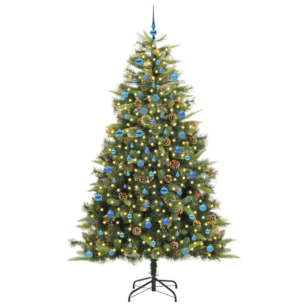 vidaXL Weihnachtsbaum Grün 240 cm
