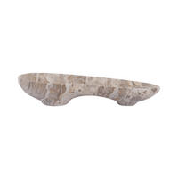 SCHALE Organic 37/13/7 cm - Braun, Naturmaterialien (7cm) - Present Time