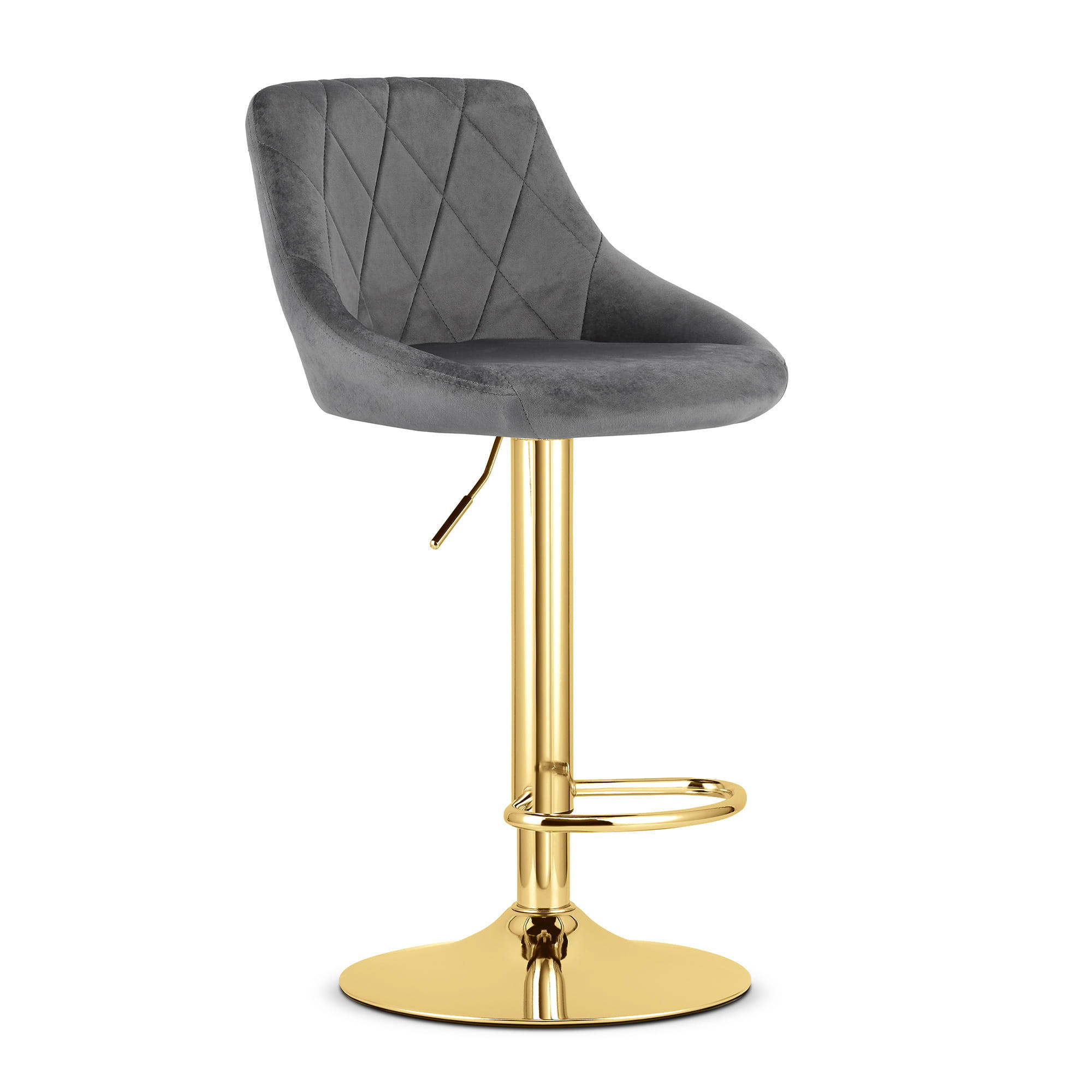 Valora Barhocker Grau 45.5x105x49 cm