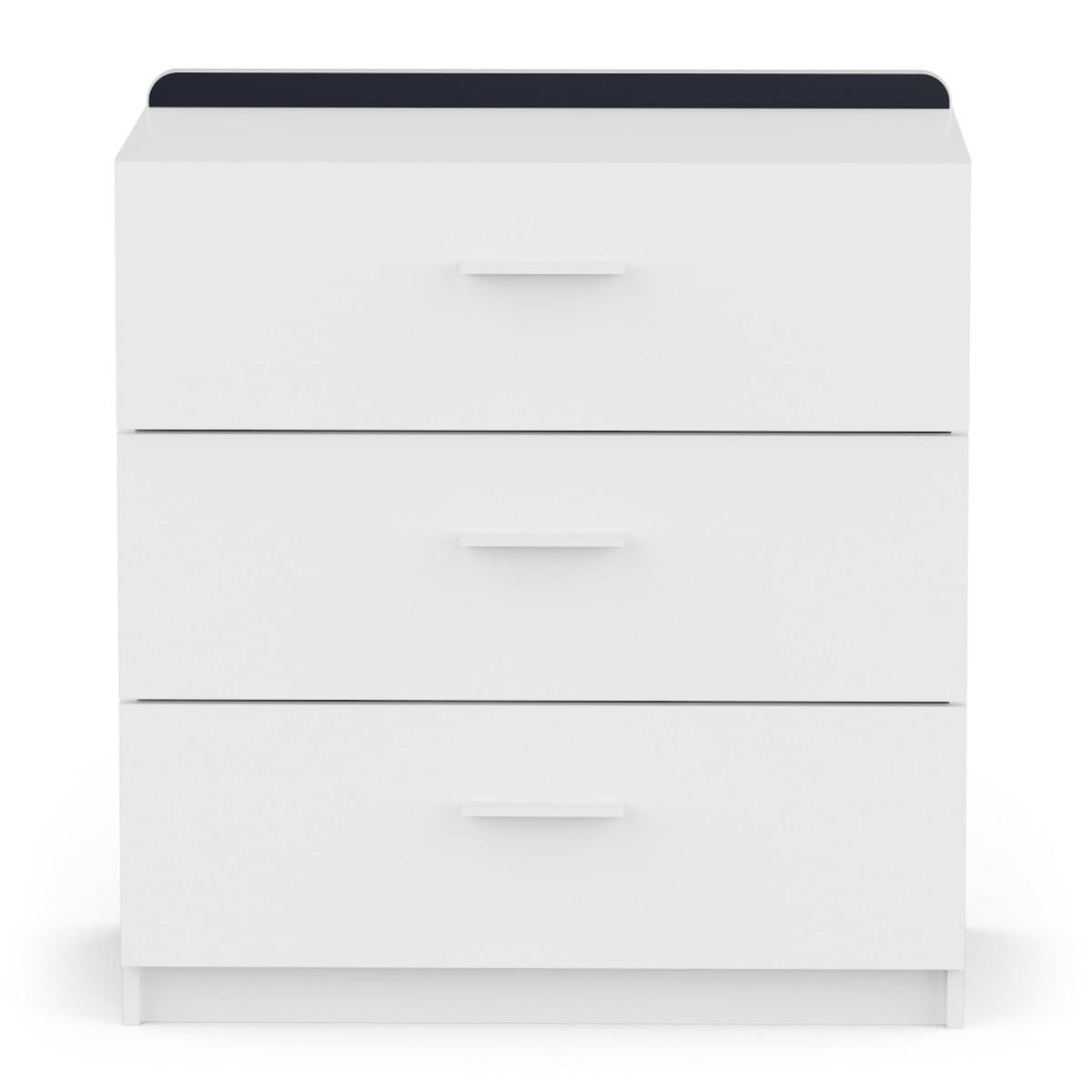 KOMMODE KINDERZIMMER reverso - Weiß, Holzwerkstoff (40.5/83.7/86cm) - Calicosy