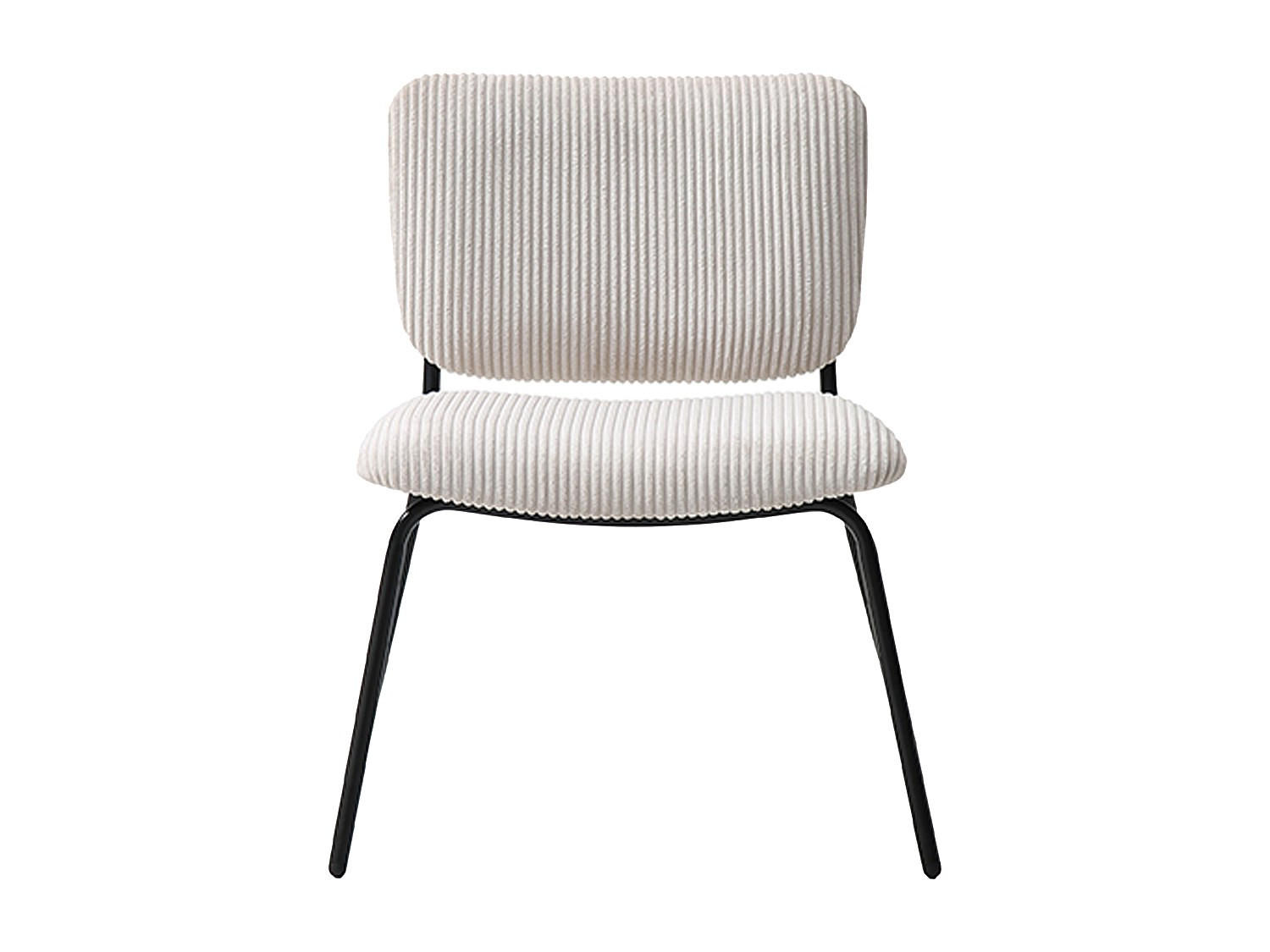 SESSEL mit gerader Rückenlehne - 1 Person - Samt - Beige - - Beige, Textil (56/75/63.5cm) - Vente-Unique