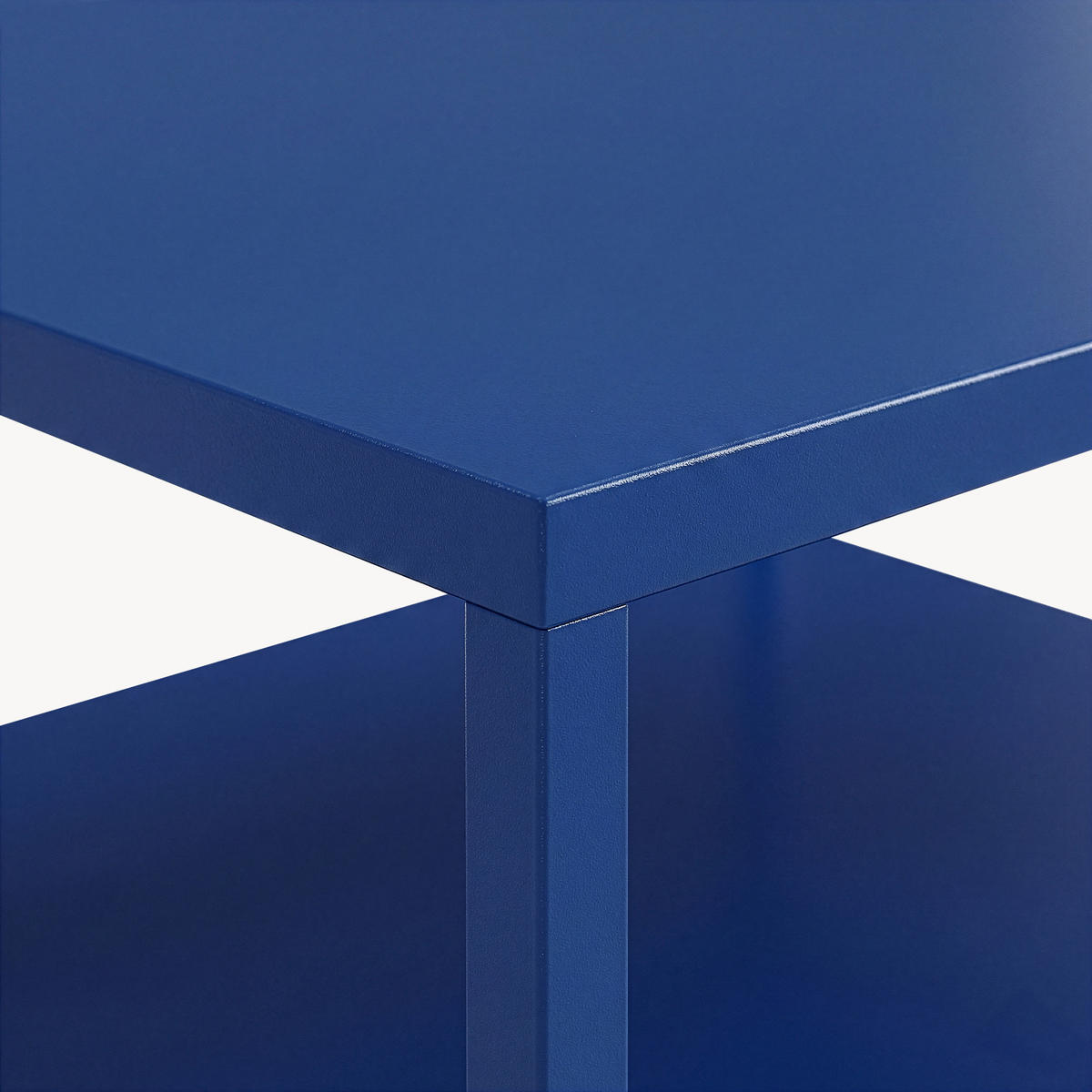 COUCHTISCH Solund 45/90/60 cm - Dunkelblau, Metall (60/90/45cm) - [en.casa]