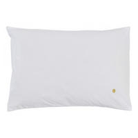 KOPFKISSENBEZUG Céleste milch 50 x 70 cm - Weiß, Textil (70/50cm)