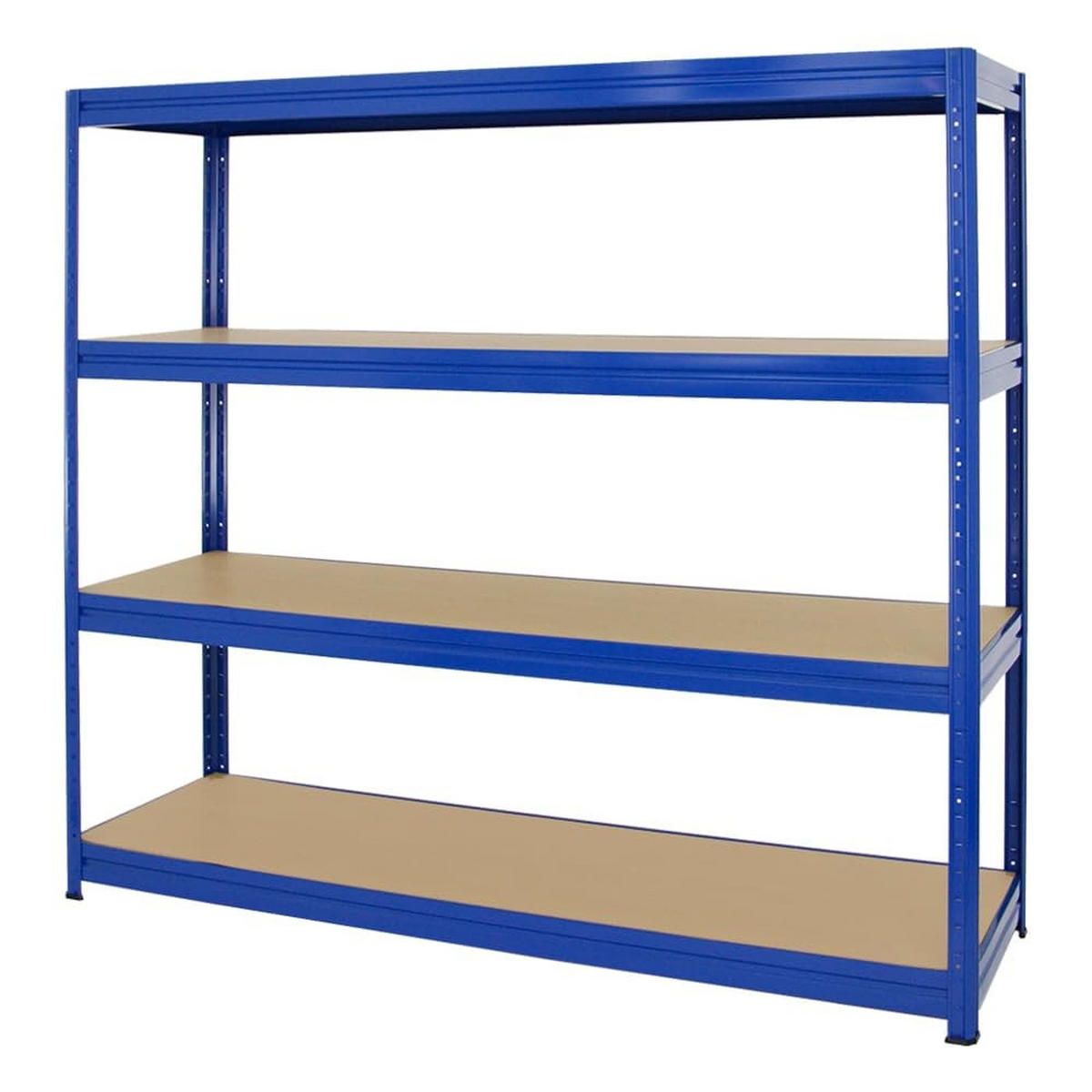 SCHWERLASTREGAL Dino 3er-Set mit 3x 180x180x60 cm Fachlast 500 kg Blau - Blau, Metall (540/180/60cm) - PROREGAL