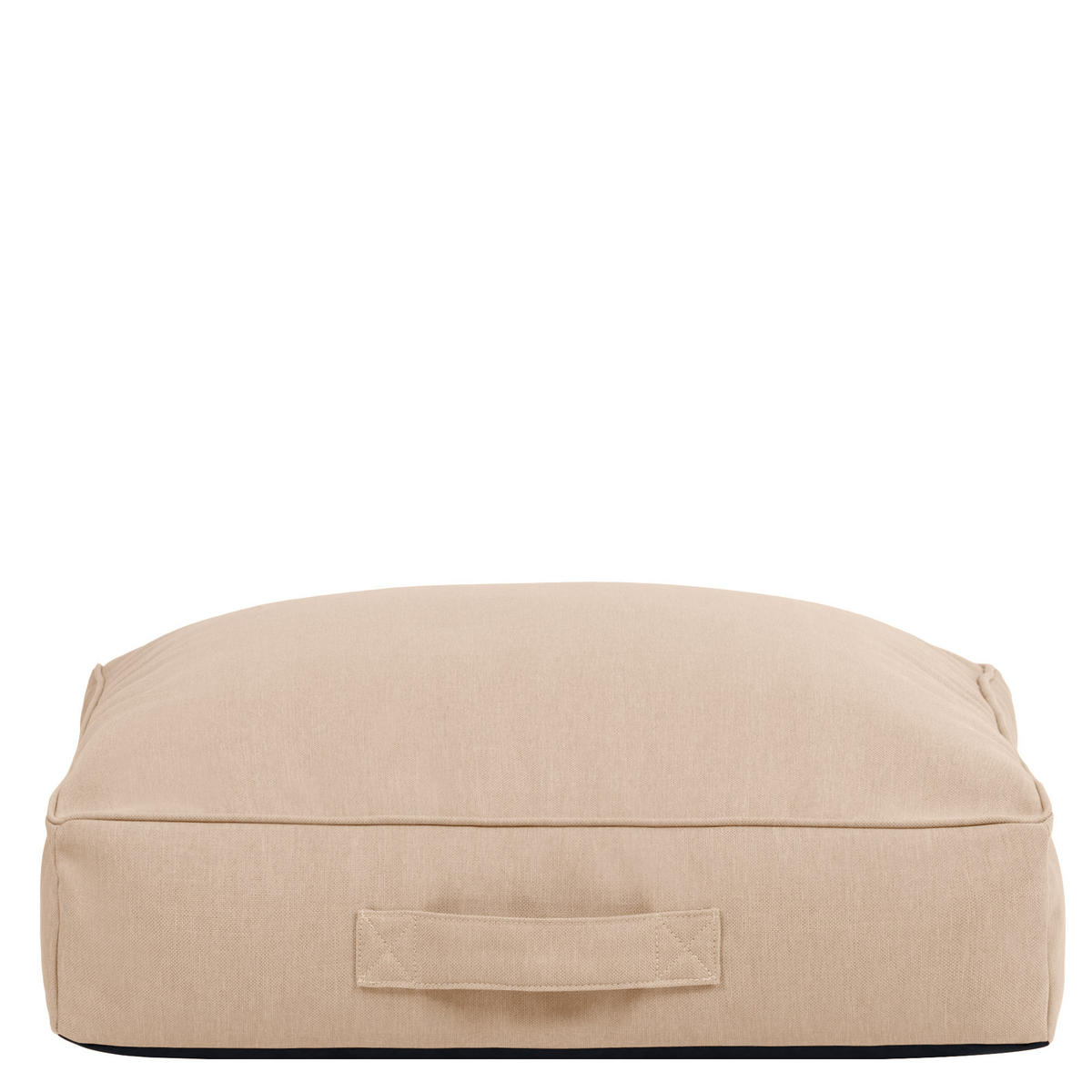 BODENKISSEN mit Sitzsackfüllung Solus - Beige, Textil (72/22/72cm) - icon