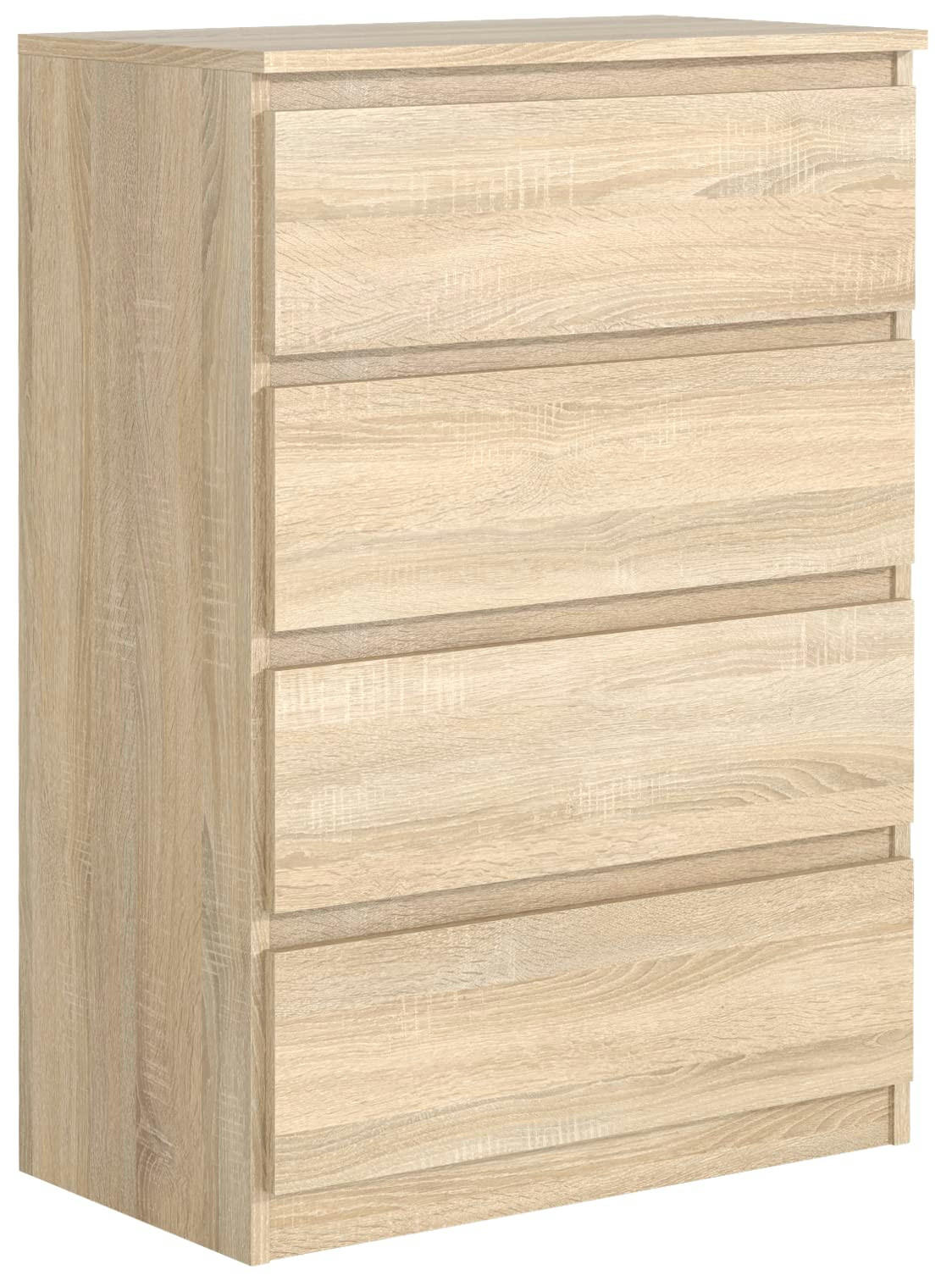 KOMMODE 70 Sonoma oak 70x39x102 cm - Sonoma Eiche, Holzwerkstoff (70/102/39cm) - Mobelsta