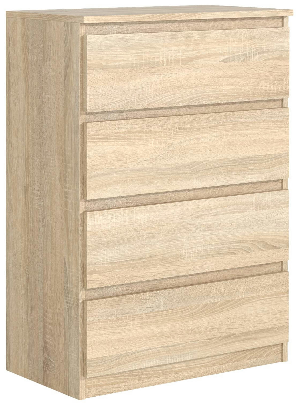 KOMMODE 70 Sonoma oak 70x39x102 cm - Sonoma Eiche, Holzwerkstoff (70/102/39cm) - Mobelsta