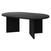 COUCHTISCH Gelizo 22 mm - Schwarz, Holzwerkstoff (65/110/42cm) - MIRJAN24