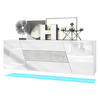 SIDEBOARD Houston Beton Oxid Optik - Hellgrau, Holzwerkstoff (178/57.5/38.5cm) - Vladon