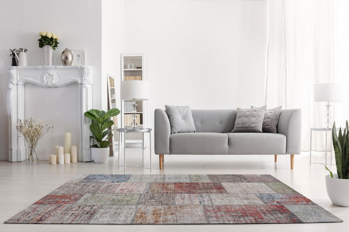 VINTAGE-TEPPICH Fenix 120x180 cm - Multicolor, Textil (120/180cm) - Vercai Rugs