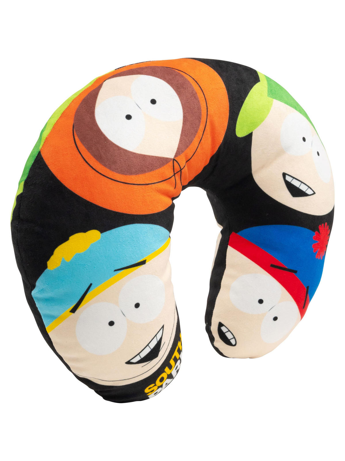 NACKENKISSEN South Park Schwarz 35 x 30 cm - Schwarz, Textil (35/30cm) - United Labels