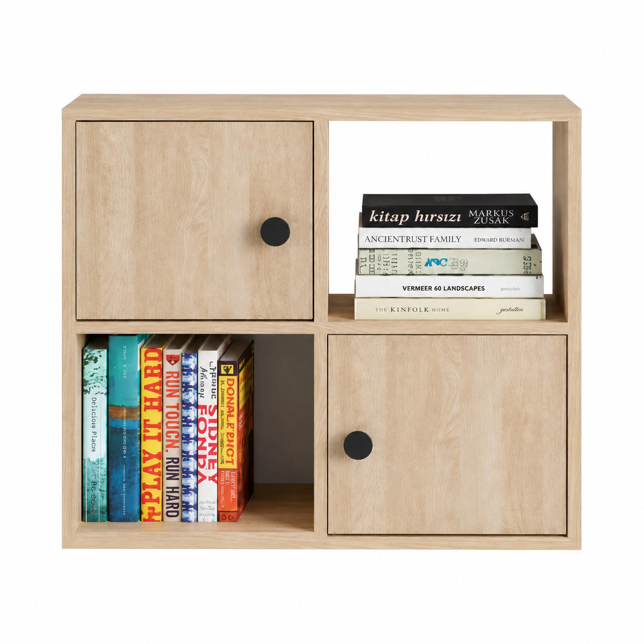 BÜCHERREGAL Tuttle Eiche - Eichefarben, Holzwerkstoff (25/63.2/72cm) - Decorotika