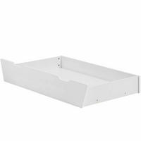 BETTSCHUBKASTEN Dambi - Weiß, Holzwerkstoff (141/21/66cm) - KONSIMO®