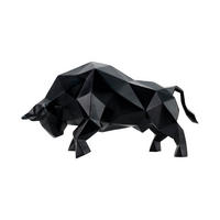 SKULPTUR Schwarz 51/26 cm - Schwarz, Stein (2.4/26/23cm) - KUNSTLOFT