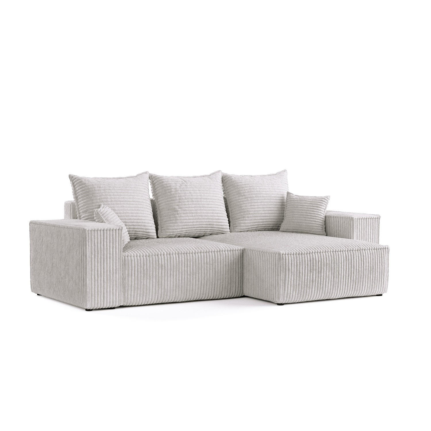 AltaBeds ROHOVÁ SEDAČKA SENSO, textil, Šedá