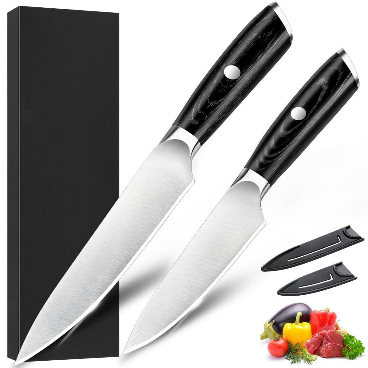 XXXLutz Küchenmesserset Silber 23 cm