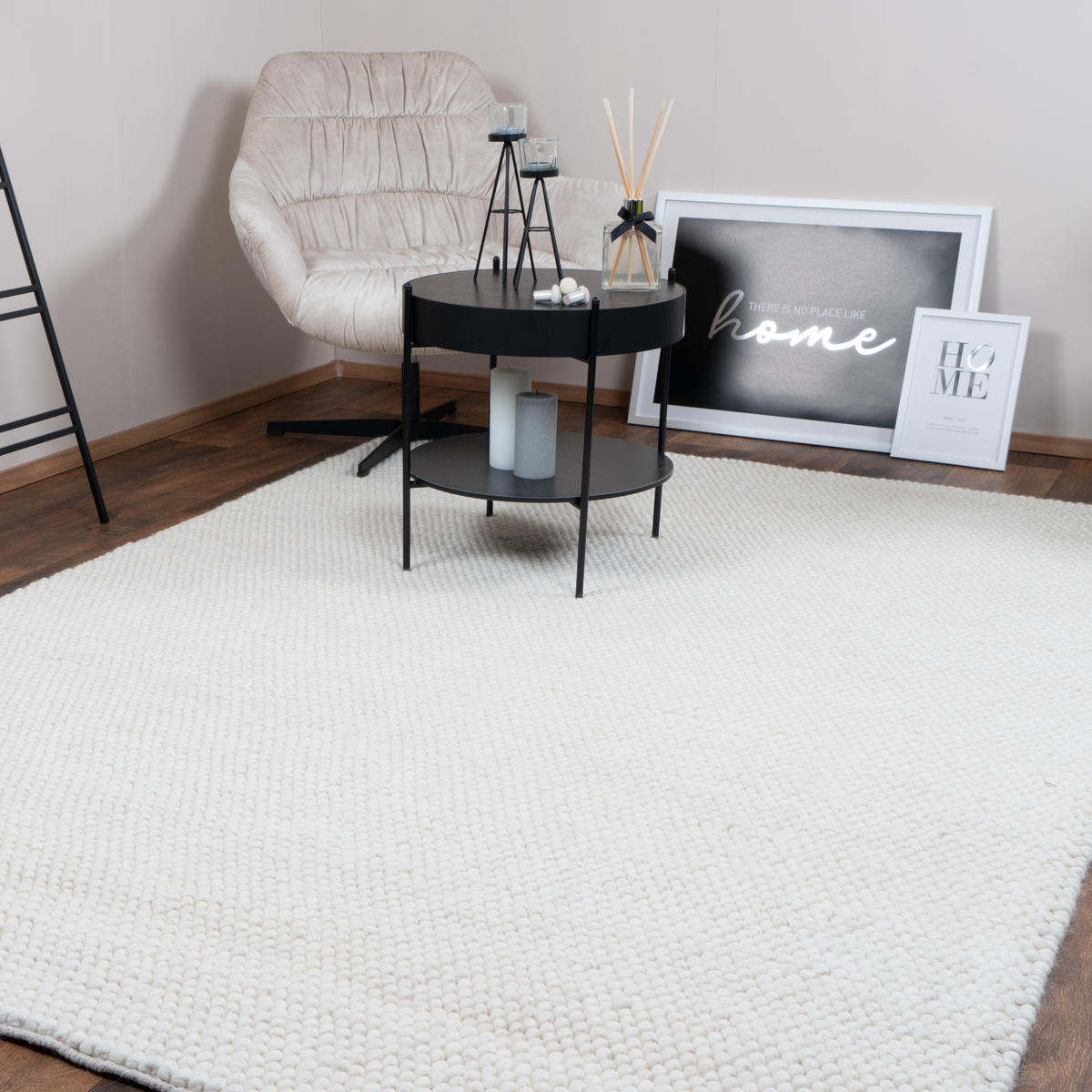 WOLLTEPPICH WOOLY 200/290 Ivory - Creme, Naturmaterialien (200/290cm) - Consilio Concept