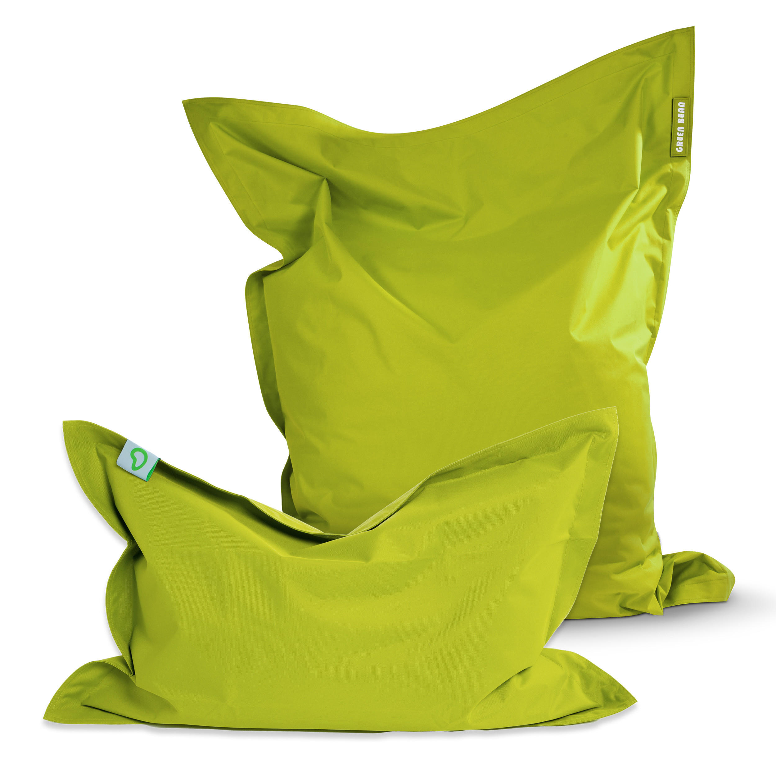 Green Bean Sitzsack Grün 140x25x180 cm