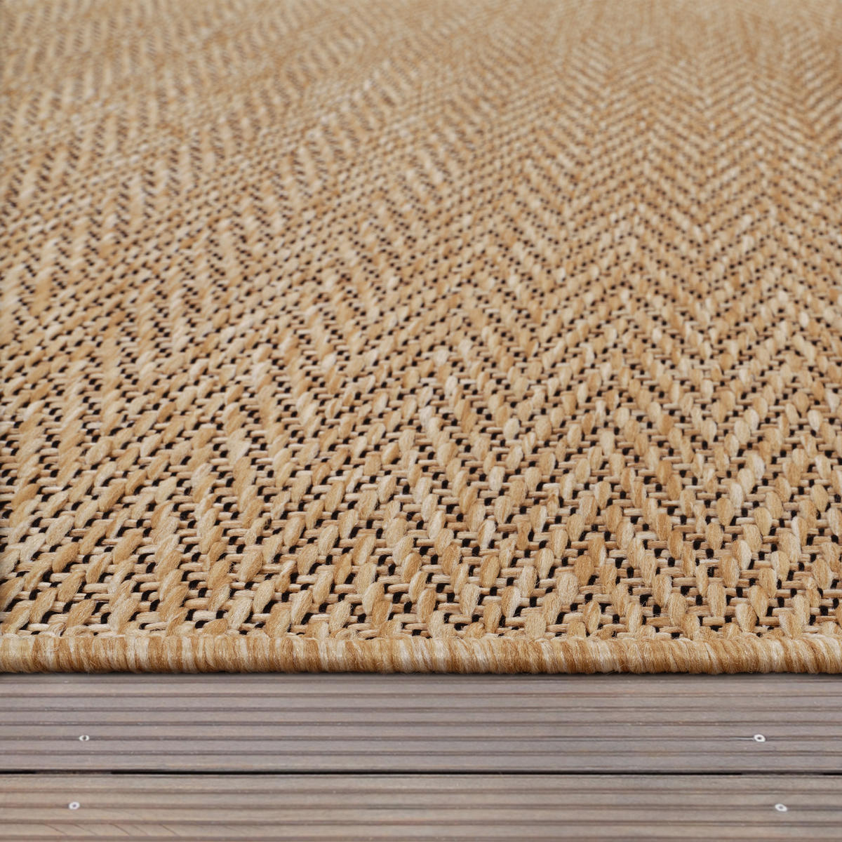 OUTDOORTEPPICH 120/160 cm Luca 421 - Beige, Textil (120/160cm) - Paco Home