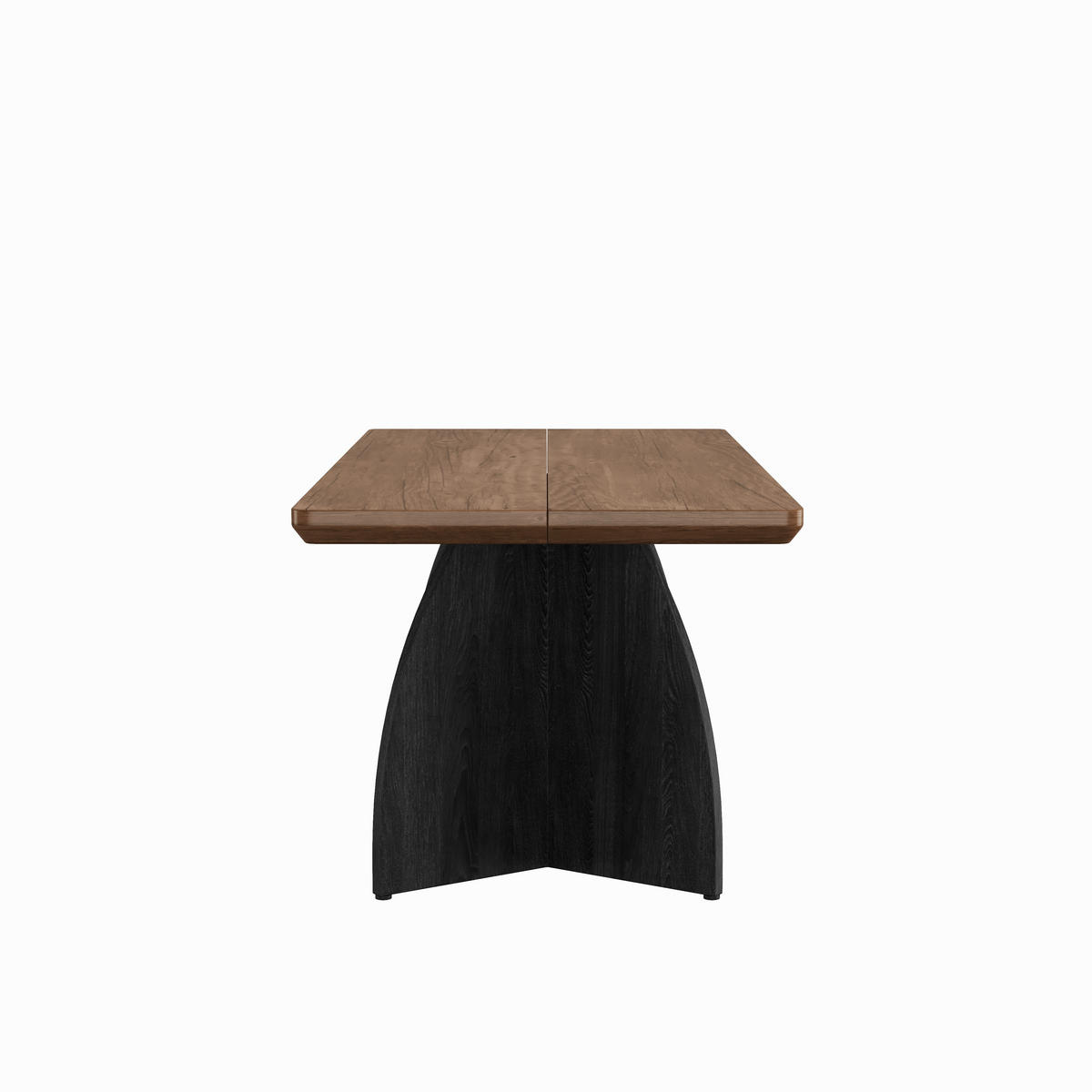 ESSTISCH 160x80 cm für 4-6 Personen wasserfest kratzfest 4cm Platte Walnuss - Braun, Holz (84.51/49.5/20.5cm) - Raelunyi