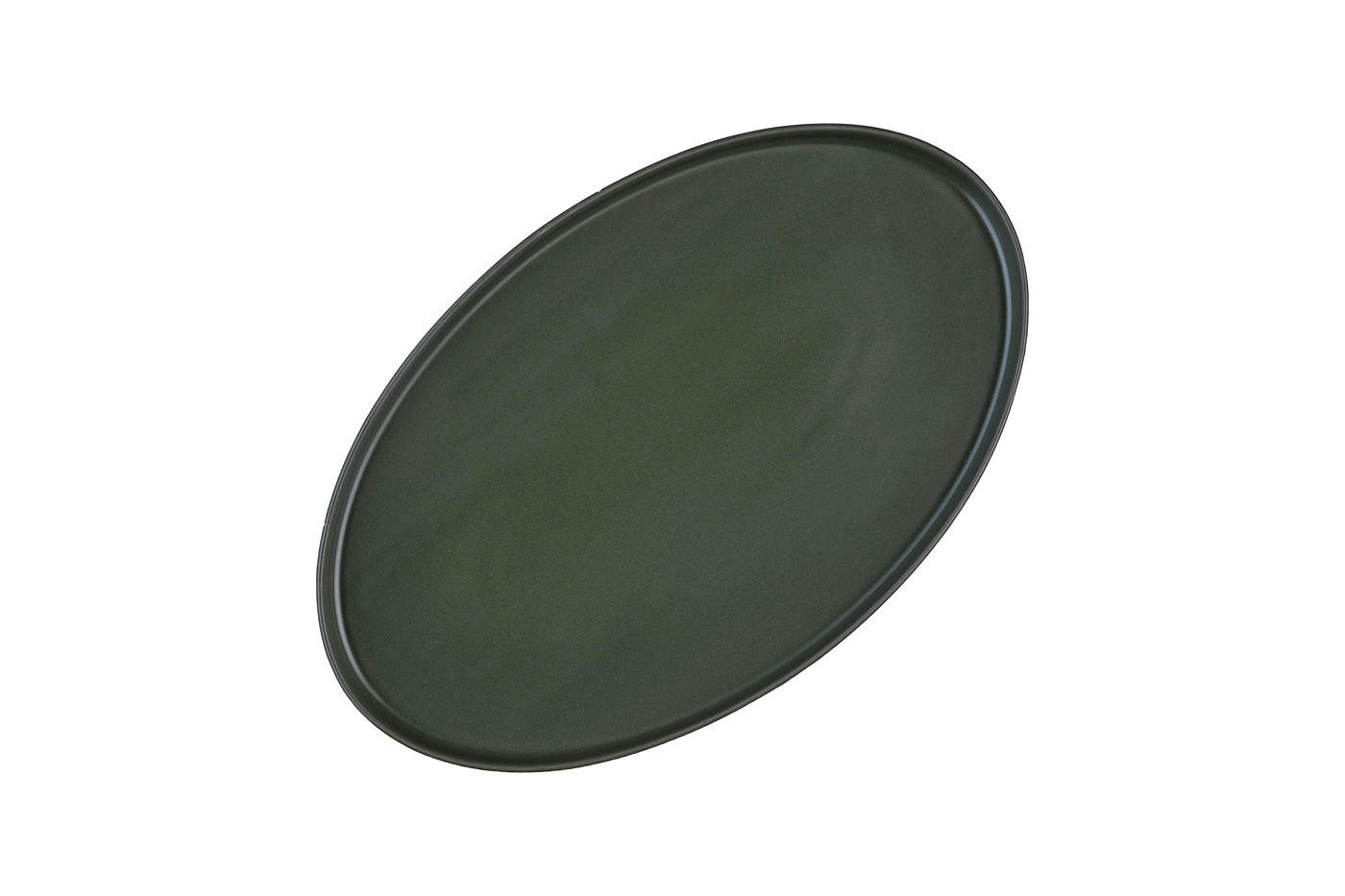 SERVIERPLATTEN Scandi - 3er-Set - Olive - Grün, Keramik (1/1/1cm) - Björn
