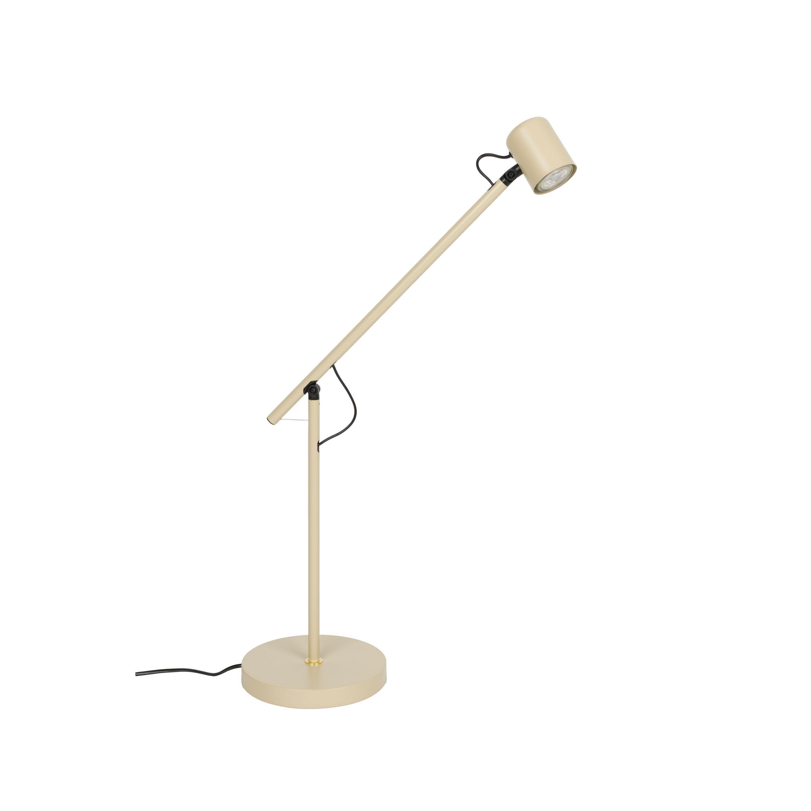 TISCHLAMPE Aero Beige - Beige, Metall (55/20/45.5cm) - Housecraft Living