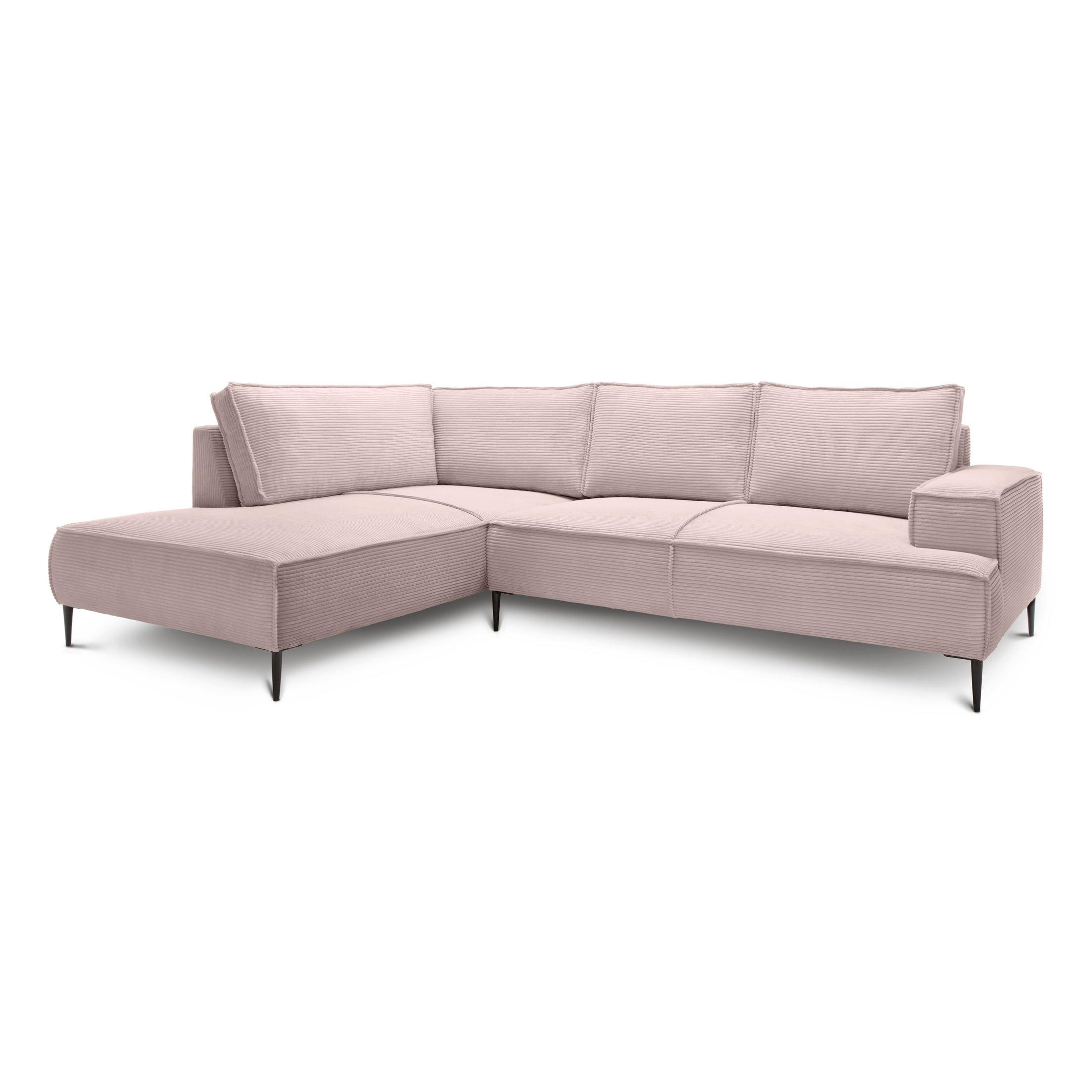 Pillovely Ecksofa Rosa 275x44x195 cm
